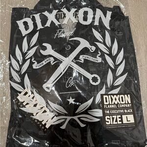 DIXXON Executive Black Bamboo with White Graphics - short sleeve